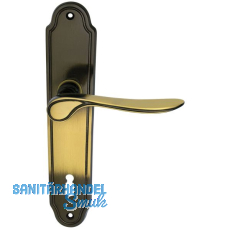 MARCHESI Dr�ckergarnitur K�LN - auf Schild BB 90, Messing patiniert