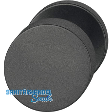 FSB T�rknopf 23 0829 03400 ASL/AGL fest auf Rosette, Aluminium schwarz matt