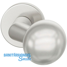 FSB T�rknopf 23 0846 03600 FH-AGL fest auf Rosette,Aluminium silber eloxiert