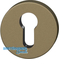 FSB Zylinderrosette rund 17 1735 01510 AGL, Aluminium mittelbronzefarbig FSB Zylinderrosette rund 17 1735 01510 AGL, Aluminium mittelbronzefarbig