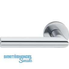 FSB Haustürhalbgarnitur 70 1076 links, runde Rosette, Edelstahl matt FSB Haustürhalbgarnitur 70 1076 links, runde Rosette, Edelstahl matt