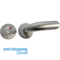 Dr�ckergarnitur GEOS mit WC-Garnitur barrierefrei, Griffl�nge 140 mm, Edelstahl