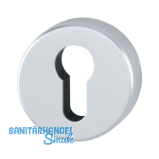 HOPPE Zylinderrosette PZ, � 53, H�he 9, silber eloxiert