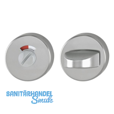 HOPPE WC - Rosette � 53, H�he 9, inkl. VK-Stift 5 x 65 mm, Edelstahl - Effekt