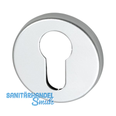 SCH-LINE Zylinderrosette PZ, U-/L-Form, � 50 mm, H�he 7 mm, silber eloxiert