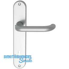 Dr�ckergarnitur SCH U - Form - auf Schild BB 90, 38 - 43, silber eloxiert