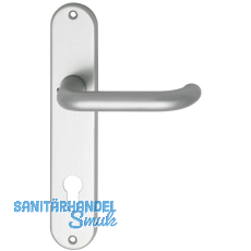 Dr�ckergarnitur SCH U - Form - auf Schild PZ 88, 38 - 43, silber eloxiert