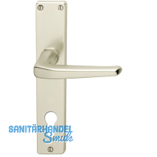 Dr�ckergarnitur EUROPA - auf Schild PZ 88, 38 - 42, Neusilber eloxiert