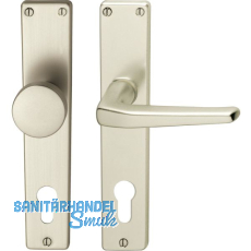 SCH - LINE Wechselgarnitur EUROPA - auf Schild PZ 88, Alu neusilber eloxiert