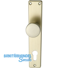 SCH-LINE Knopflangschild EUROPA, PZ 88, Wechsel-Rollstift M 10, neusilber elox.