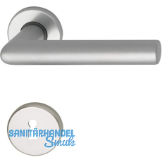Dr�ckergarnitur SCH L - Form - auf Rosette BB, 38 - 43, silber eloxiert