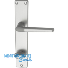 Dr�ckergarnitur EUROPA - auf Schild WC 90, 38 - 42, silber eloxiert