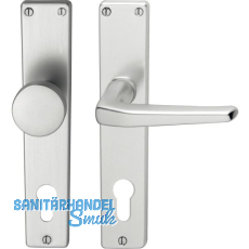 Wechselgarnitur EUROPA - auf Schild PZ 88, Alu silber eloxiert