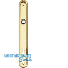 Langschild ELEGANT, BB 90, o. Hangerl, Messing poliert