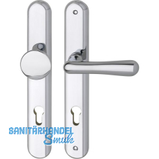 GRUNDMANN Sicherheitswechselgarnitur ELEGANT, PZ88,Messing verchromt