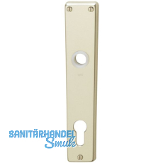 Langschild WG 2000, PZ 88, Alu neusilber eloxiert