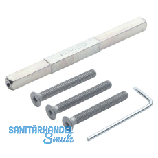 HOPPE Befestigungsset zu Sicherheits-Dr�ckergarnitur T�rst�rke 87-92 mm