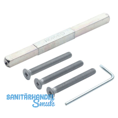 HOPPE Befestigungsset zu Sicherheits-Drückergarnitur Türstärke 42-52 mm HOPPE Befestigungsset zu Sicherheits-Drückergarnitur Türstärke 42-52 mm