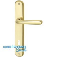 MARCHESI Drückergarnitur SONIA - auf Schild BB 90, 32-45, Messing poliert MARCHESI Drückergarnitur SONIA - auf Schild BB 90, 32-45, Messing poliert