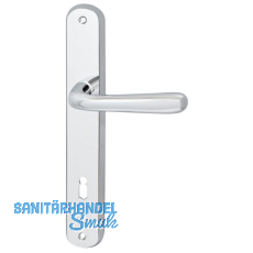 MARCHESI Drückergarnitur SONIA - auf Schild BB 90, 32-45, Messing verchromt MARCHESI Drückergarnitur SONIA - auf Schild BB 90, 32-45, Messing verchromt