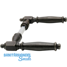 SCH�RHOFER Dr�ckerpaar NOTTINGHAM, Ansatz 15 mm, Eisen verzinkt geschw�rzt