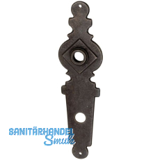 SCH�RHOFER Langschild NOTTINGHAM/Steyrtal - WC 90, Eisen verzinkt geschw�rzt