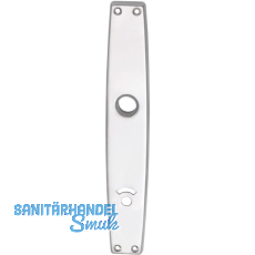 Langschild WG 1000 FAVORIT, WC 90, f�r Not�ffner, Alu poliert