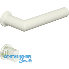 HEWI Drückergarnitur Serie 162 - mit Rundrosetten WC, weiß matt HEWI Drückergarnitur Serie 162 - mit Rundrosetten WC, weiß matt