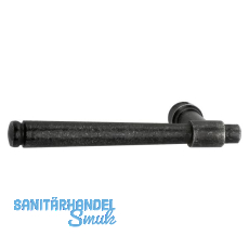 SCH�RGHOFER Dr�ckerlochteil KLAM - Eisen verzinkt alt geb�rstet, links