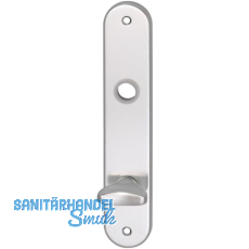 Langschild WG 1700, WC 90, mit Drehknopf, silber eloxiert Langschild WG 1700, WC 90, mit Drehknopf, silber eloxiert