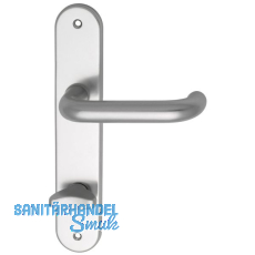 Dr�ckergarnitur WG 1700L - auf Schild WC 90, 38 - 43, silber eloxiert