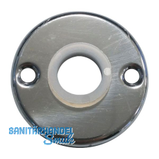 Dr�ckerrosette WG mit Dr�ckerf�hrung 16 mm, Aluminium poliert