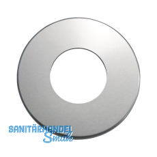 Dr�ckerrosette WG � 50 mm, mit Anschraubtr�ger "T", silber eloxiert