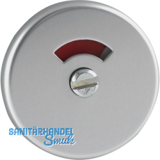 WC-Aussenrosette WG ø 50 mm, mit Anschraubträger "U", silber eloxiert WC-Aussenrosette WG ø 50 mm, mit Anschraubträger "U", silber eloxiert