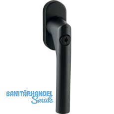 MARCHESI Fenstergriff GEHRUNG, Sperrzylinder, Edelstahl schwarz matt MARCHESI Fenstergriff GEHRUNG, Sperrzylinder, Edelstahl schwarz matt