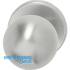 GEOS T�rknopf Kugelform fest auf Rosette, Aluminium
