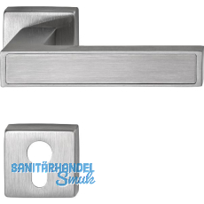 MARCHESI Dr�ckergarnitur Inlay PZ, Edelstahl matt/Inlay Edelstahl matt