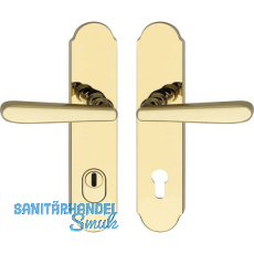 SH-Dr�ckergarnitur ALT-WIEN-auf Schild PZ88, mit Kzs. RC3, PVD-messingf�rbig