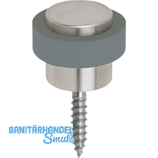 SOLIDO Bodentürpuffer - ø 48 mm, Edelstahl matt SOLIDO Bodentürpuffer - ø 48 mm, Edelstahl matt