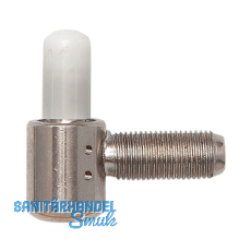 SOLIDO Einbohrband-Unterteil mit Zylind. � 16 mm, f�r Stahlt. verst. vernickelt