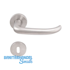 SOLIDO Dr�ckergarnitur BELFAST - auf Rosette BB, 38 - 45, Edelstahl matt