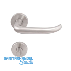 SOLIDO Dr�ckergarnitur BELFAST - auf Rosette WC, 38 - 45, Edelstahl matt FH