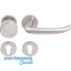 SOLIDO FH-Wechselgarnitur BELFAST - auf Rosette PZ, FH-EI - 30, Edelstahl