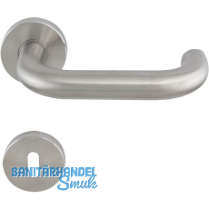 SOLIDO Dr�ckergarnitur TALIN - auf Rosette BB, 38 - 45, Edelstahl matt