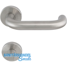 SOLIDO FH-Dr�ckergarnitur TALIN - auf Rosette WC, 38 - 45, Edelstahl matt