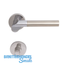 SOLIDO Dr�ckergarnitur SEVILLA - auf Rosette WC, verchromt/vernickelt matt