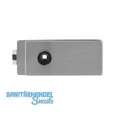 SOLIDO Schloss Studio SQUARE 508-UV-V unversperrbar, Glas 8-10mm, Edelstahl