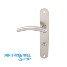 MARCHESI Dr�ckergarnitur GENF - auf Schild WC 90, links, vernickelt matt