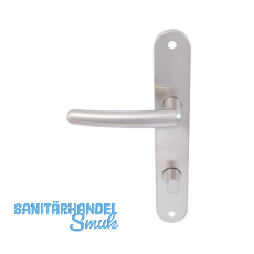 MARCHESI Dr�ckergarnitur PRAG - auf Schild WC 90, links, vernickelt matt