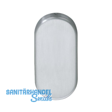 Blindrosette BL, 70 x 33 x 7 mm, Edelstahl rostfrei